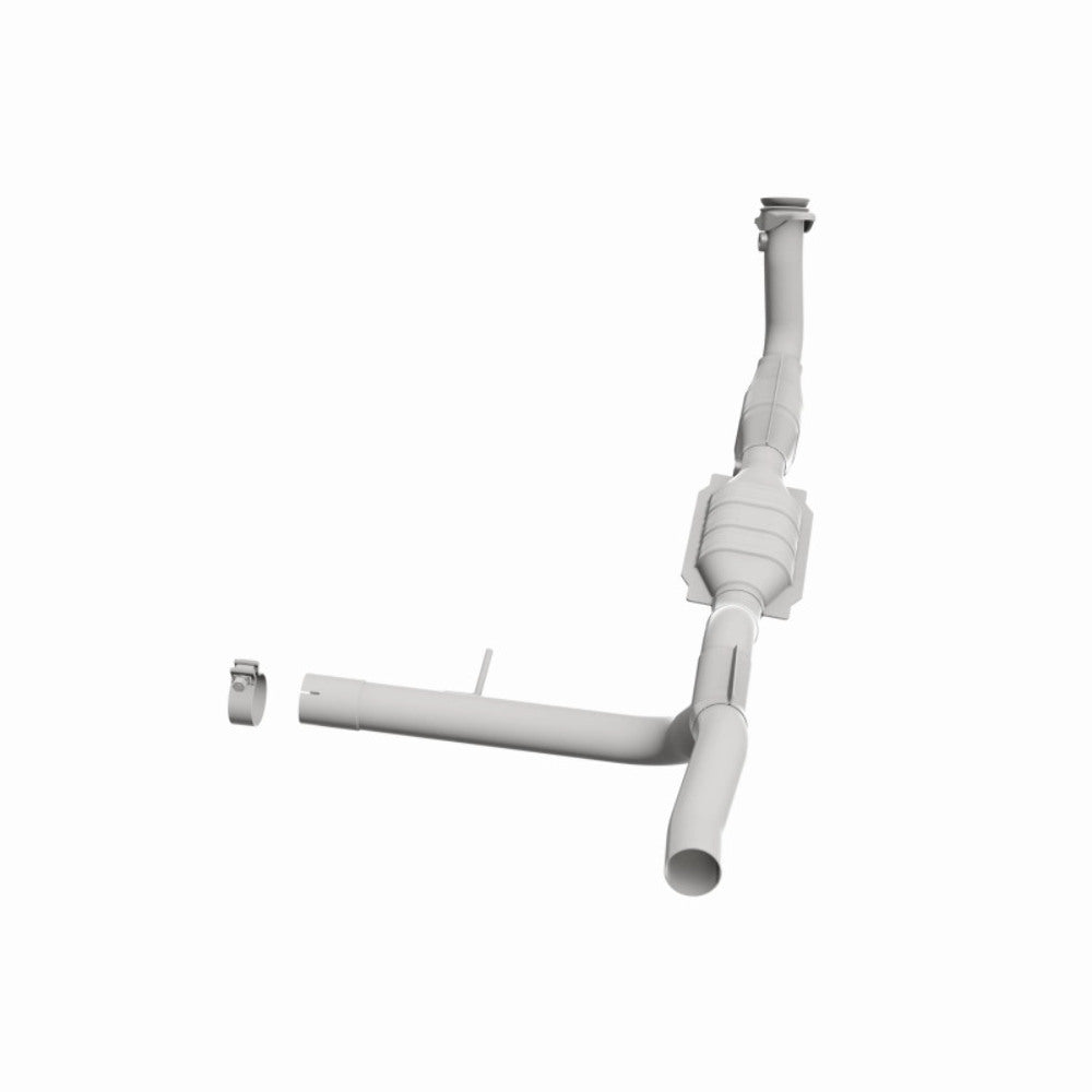MagnaFlow direct-fit catalytic converter for 2004-2008 Ford F-150 5.4L passenger side stainless steel CARB compliant OBDII 51744