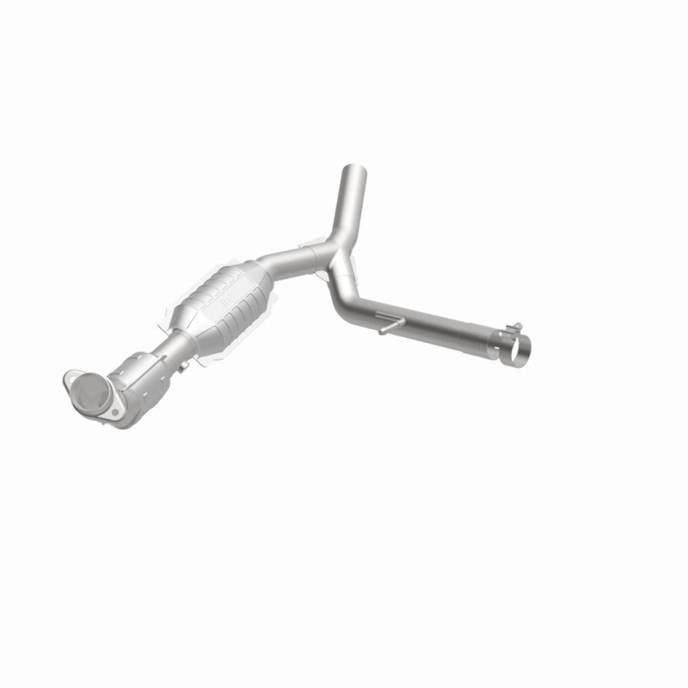 MagnaFlow direct-fit catalytic converter for 2004-2008 Ford F-150 5.4L passenger side stainless steel Federal EPA compliant OBDII 93665