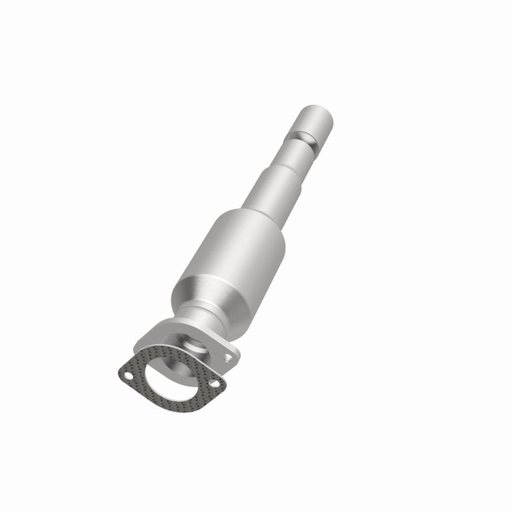 MagnaFlow direct-fit catalytic converter for 2004-2006 Mazda 2 inch inlet 2.3 inch outlet stainless steel CARB compliant 49145