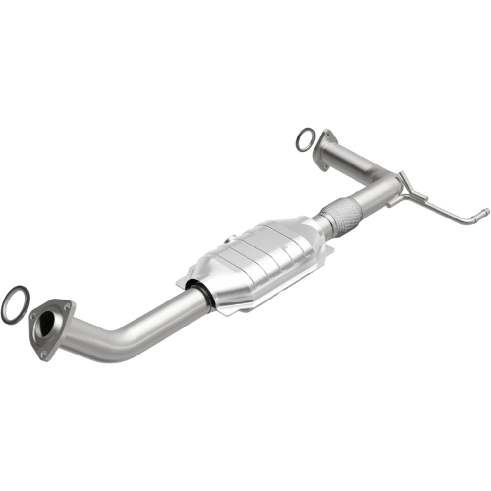 MagnaFlow direct-fit catalytic converter for 2005-2006 Toyota Tundra 4.7L driver side stainless steel Federal EPA compliant OBDII 93398