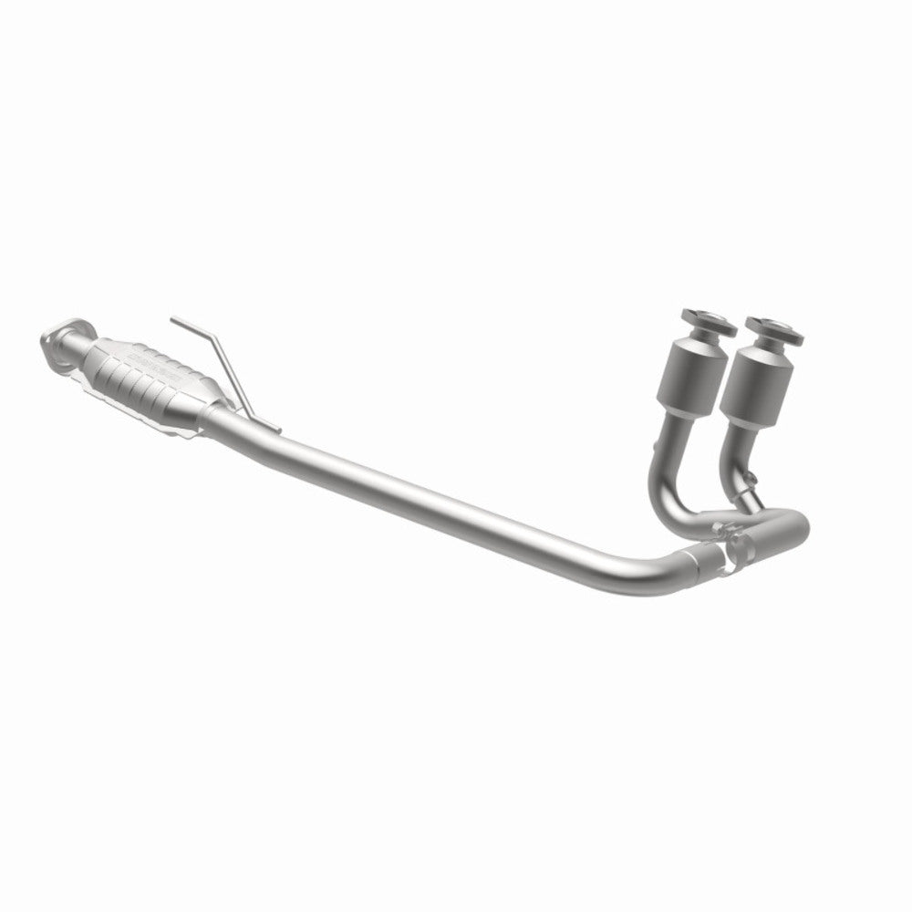 MagnaFlow direct-fit catalytic converter for 2004-2006 Jeep Wrangler 4 inch inlet/outlet stainless steel Federal EPA compliant OBDII 93649
