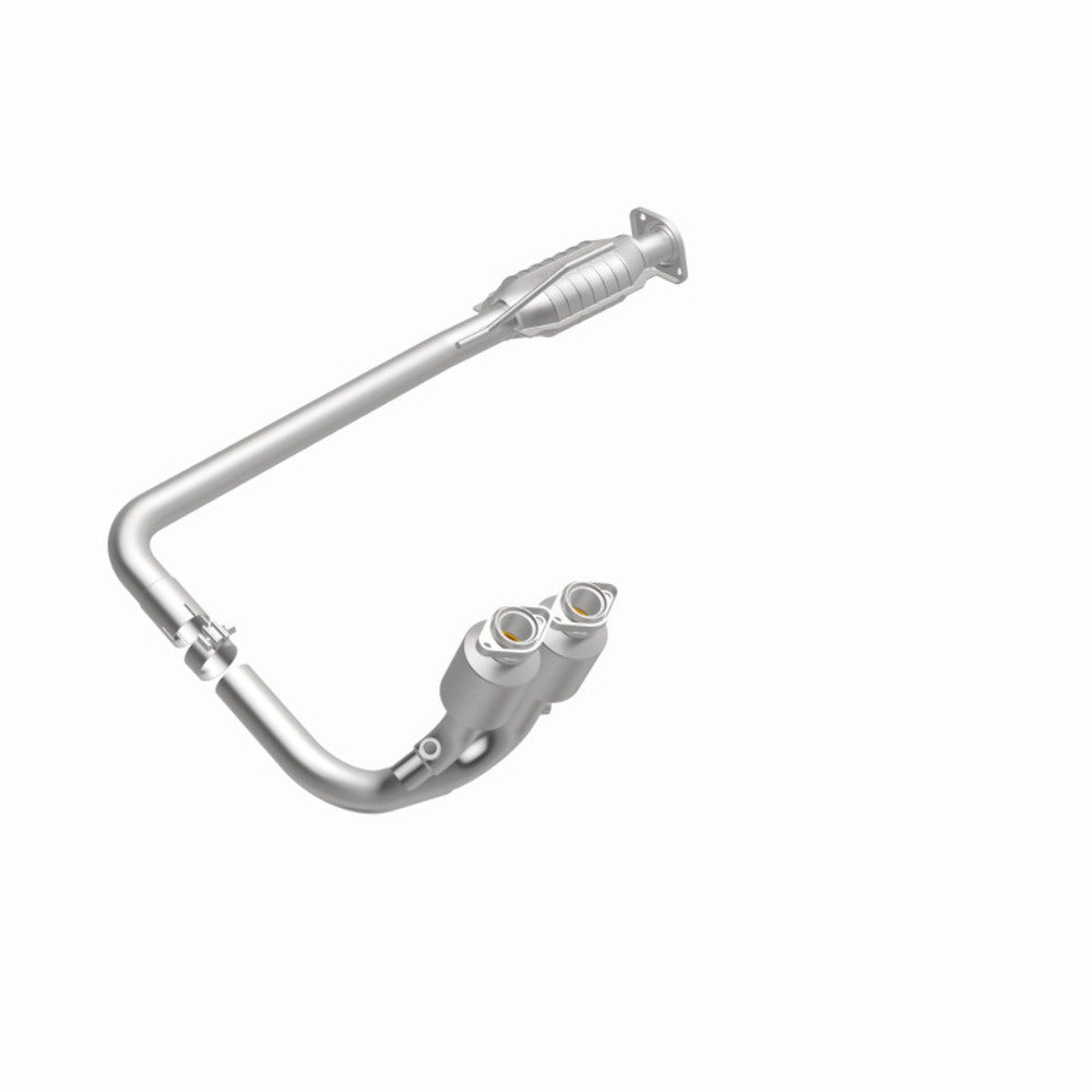 MagnaFlow direct-fit catalytic converter for 2004-2006 Jeep Wrangler 4 inch inlet/outlet stainless steel Federal EPA compliant OBDII 93649