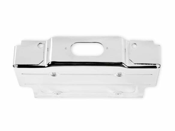 1967-1987 C/K Series Pickup; C/K Rear License Plate Bracket - Chrome 04-123 steel chrome