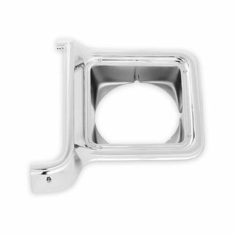 73-78 C/K Series Pickup & Blazer Jimmy Suburban Headlight Bezel-Lh 04-252 chrome
