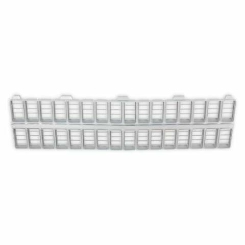 81-82 C/K Series Pickup Chevy Grille-w/o Bowtie-Chrome/Grey 04-326