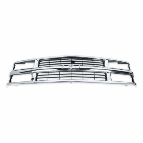 94-98 Chevy Silverado GMC Sierra OBS Chevy truck truck Series w/Composite Headlights Grille w/o Sport Package 04-488 for Chevy chrome