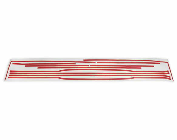 81-87 C/K Series Pickup Paint Break Stripe-Vermillion/Dark Carmine 04-523