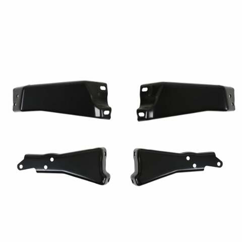 For 81-91 C/K Series-Tucked; Rear Bumper Bracket Kit; -04-620 for 1981-1987 Suburban steel