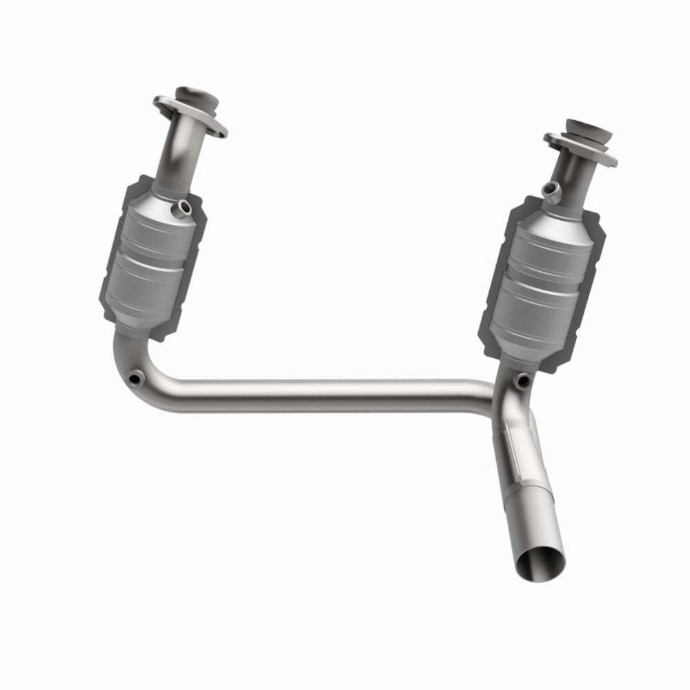 MagnaFlow direct-fit catalytic converter fits 2004 Dodge Durango 4.7L and 2004 Dodge Durango 3.7L stainless steel CARB compliant OBDII 51770