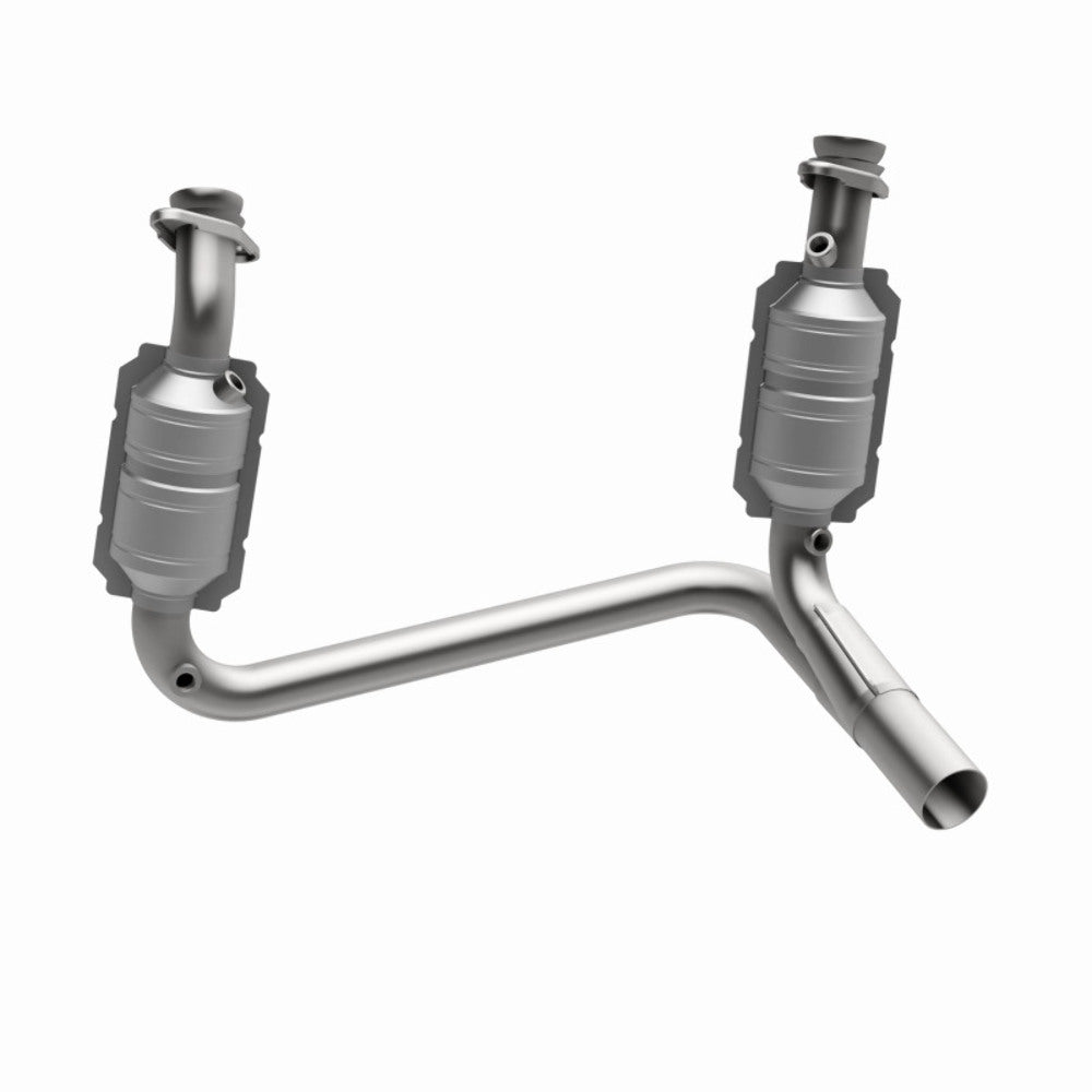 MagnaFlow direct-fit catalytic converter fits 2004 Dodge Durango 4.7L and 2004 Dodge Durango 3.7L stainless steel CARB compliant OBDII 51770