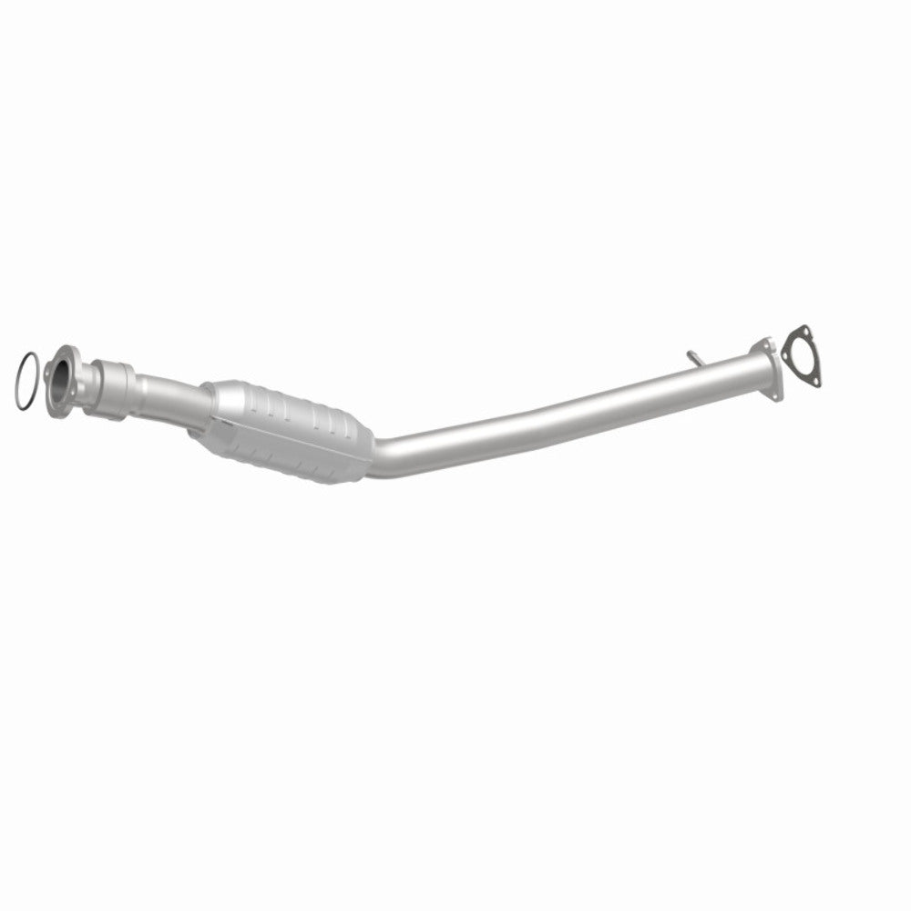 MagnaFlow direct-fit catalytic converter fits 2005-2009 Chevrolet Equinox and 2006-2009 Pontiac Torrent, this and 2005-2006 Equinox 3.4L stainless steel CARB compliant OBDII 49220