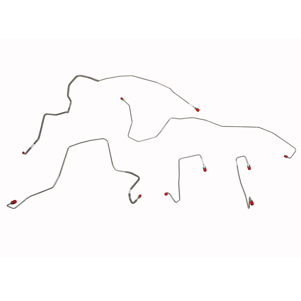 Front Brake Line Kit for 2005-2006 Ford F-250 Super Duty 4WD stainless steel
