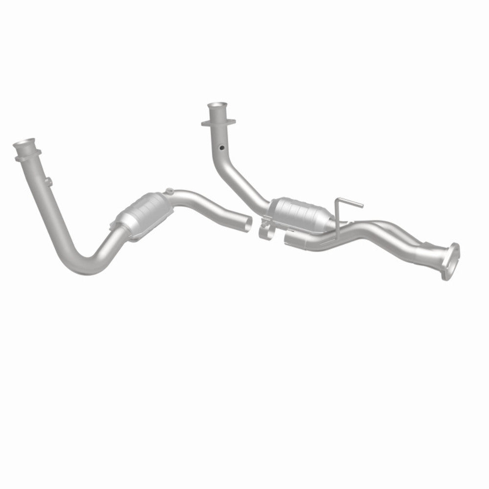 MagnaFlow direct-fit catalytic converter for 2005-2006 Jeep Cherokee 3.7 inch inlet/outlet stainless steel CARB compliant 49687