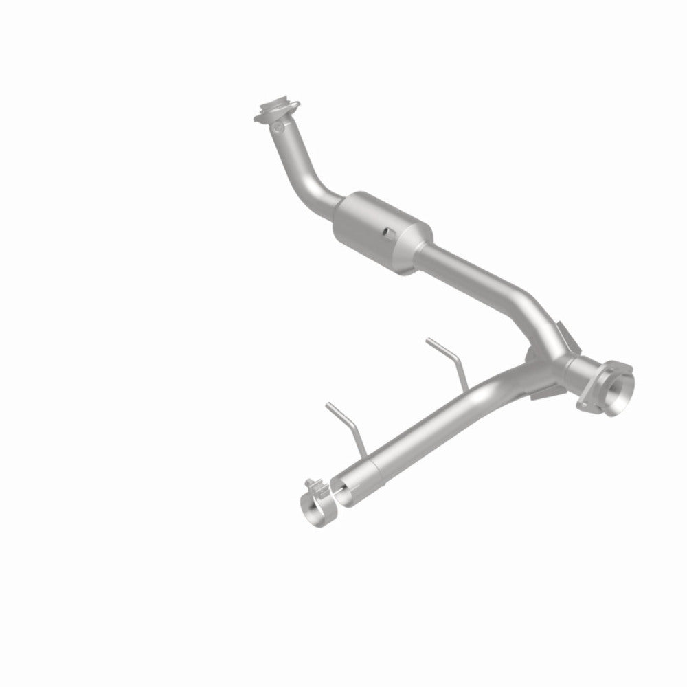 MagnaFlow direct-fit catalytic converter fits 2005-2006 Lincoln Navigator 5.4L passenger side 5.4L passenger side stainless steel CARB compliant OBDII 52508