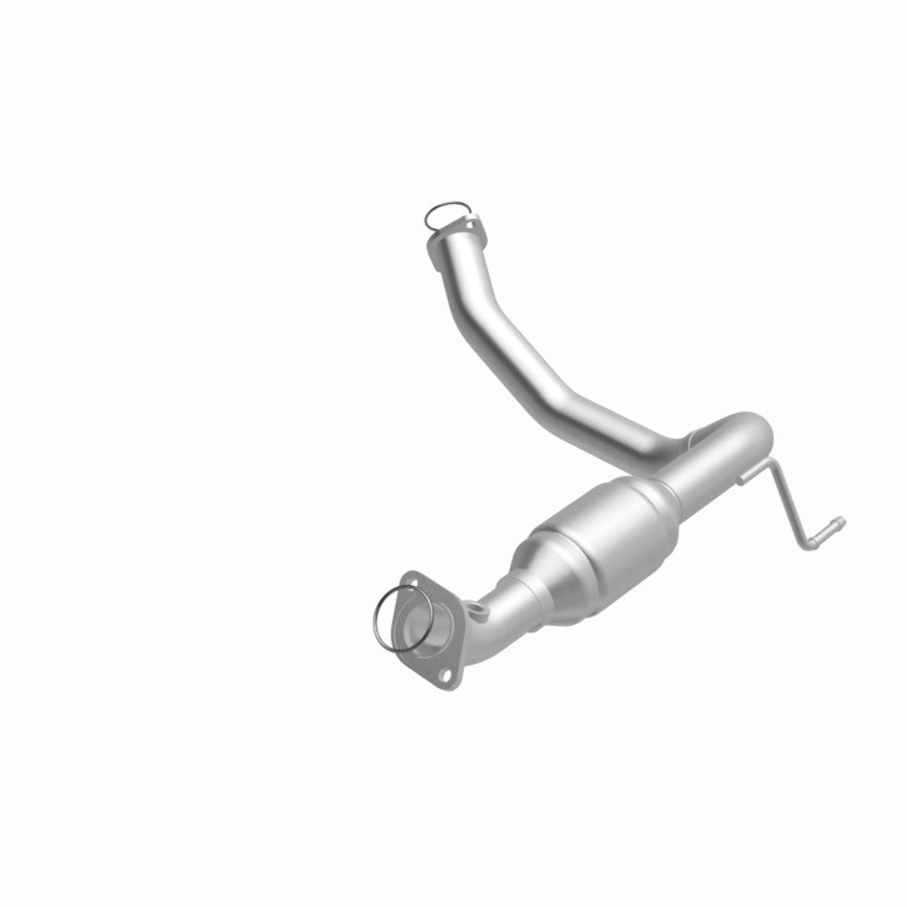 MagnaFlow direct-fit catalytic converter fits 2003-2009 Toyota 4Runner and 2007-2009 Toyota FJ Cruiser, this and 2005-2007 4-Run/FJ driver side rr driver side stainless steel Feder