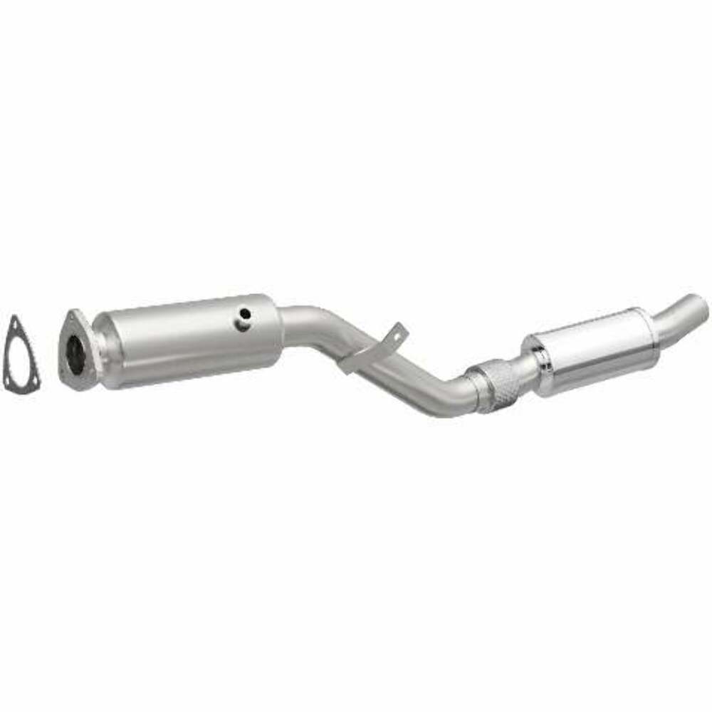 MagnaFlow direct-fit catalytic converter for 2005-2009 Audi A4 3.2L passenger side stainless steel CARB compliant 51119