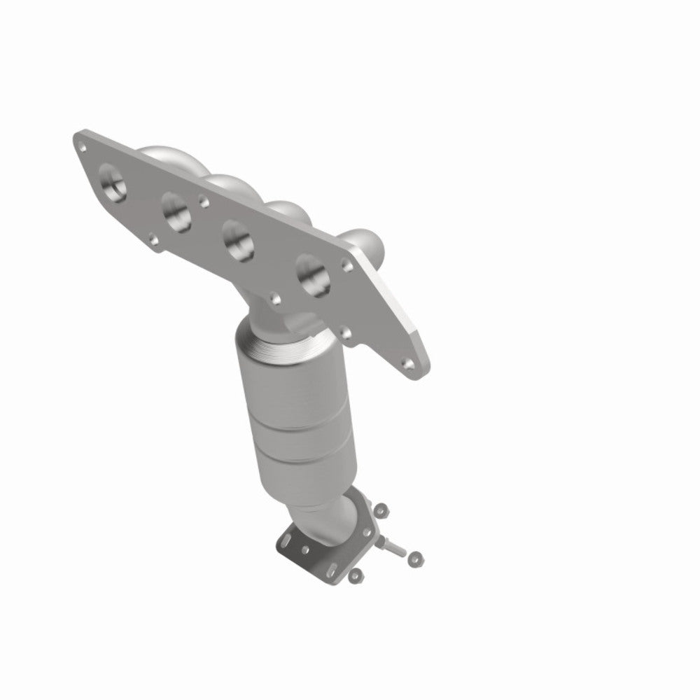 MagnaFlow direct-fit catalytic converter fits 2005-2012 Ford Escape, 2005-2011 Mercury Mariner, and more, this and 2005-2007 Escape 2.3 mani 2.3 inch inlet/outlet stainless steel C