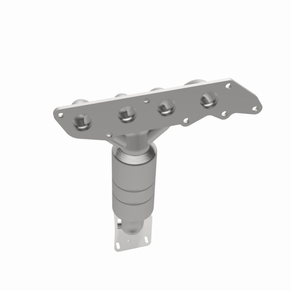MagnaFlow direct-fit catalytic converter fits 2005-2012 Ford Escape, 2005-2011 Mercury Mariner, and more, this and 2005-2007 Escape 2.3 mani 2.3 inch inlet/outlet stainless steel C