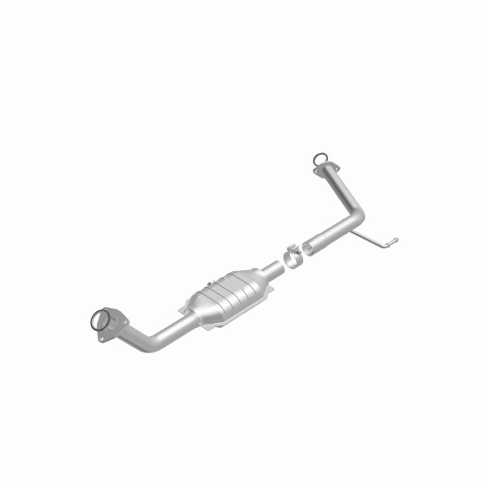 MagnaFlow direct-fit catalytic converter for 2005-2007 Toyota Sequoia driver side 4.7 inch inlet/outlet stainless steel CARB compliant 24880