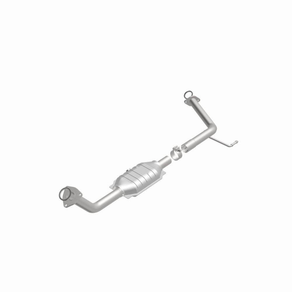 MagnaFlow direct-fit catalytic converter for 2005-2007 Toyota Sequoia driver side 4.7 inch inlet/outlet stainless steel CARB compliant 24880