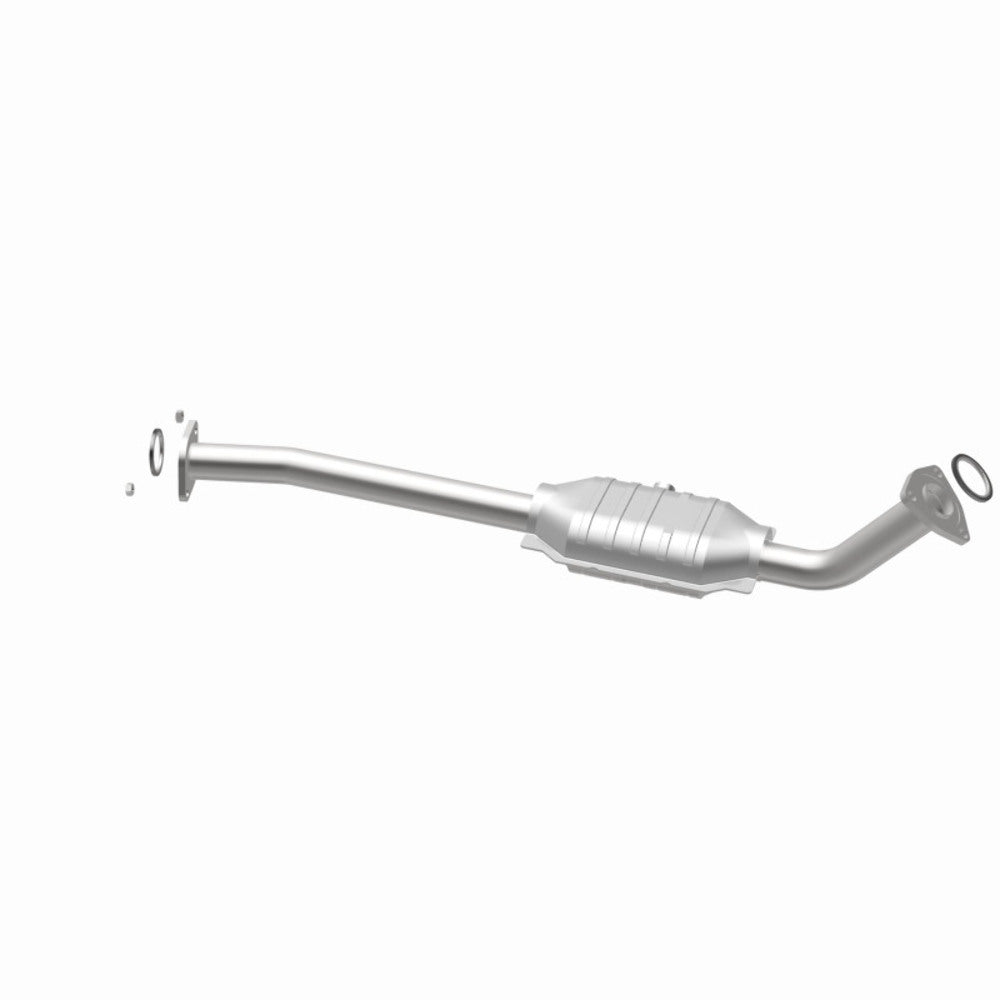 MagnaFlow direct-fit catalytic converter for 2005-2007 Toyota Sequoia passenger side 4.7 inch inlet/outlet stainless steel CARB compliant OBDII 49700