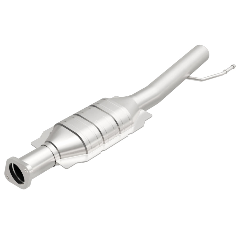 MagnaFlow direct-fit catalytic converter fits 2005-2009 Escape/Trib 2.3 rr 2.3 inch inlet/outlet stainless steel Federal EPA compliant OBDII 24463