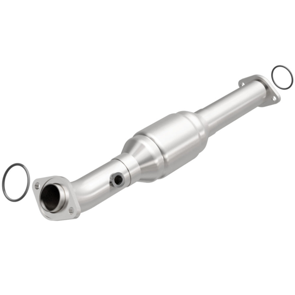 MagnaFlow direct-fit catalytic converter for 2005-2015 Toyota Tacoma passenger side stainless steel Federal EPA compliant OBDII 93661