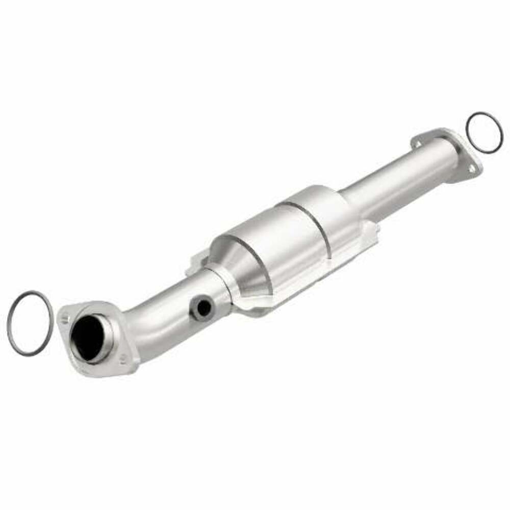 MagnaFlow direct-fit catalytic converter for 2005-2015 Toyota Tacoma passenger side stainless steel CARB compliant OBDII 49702