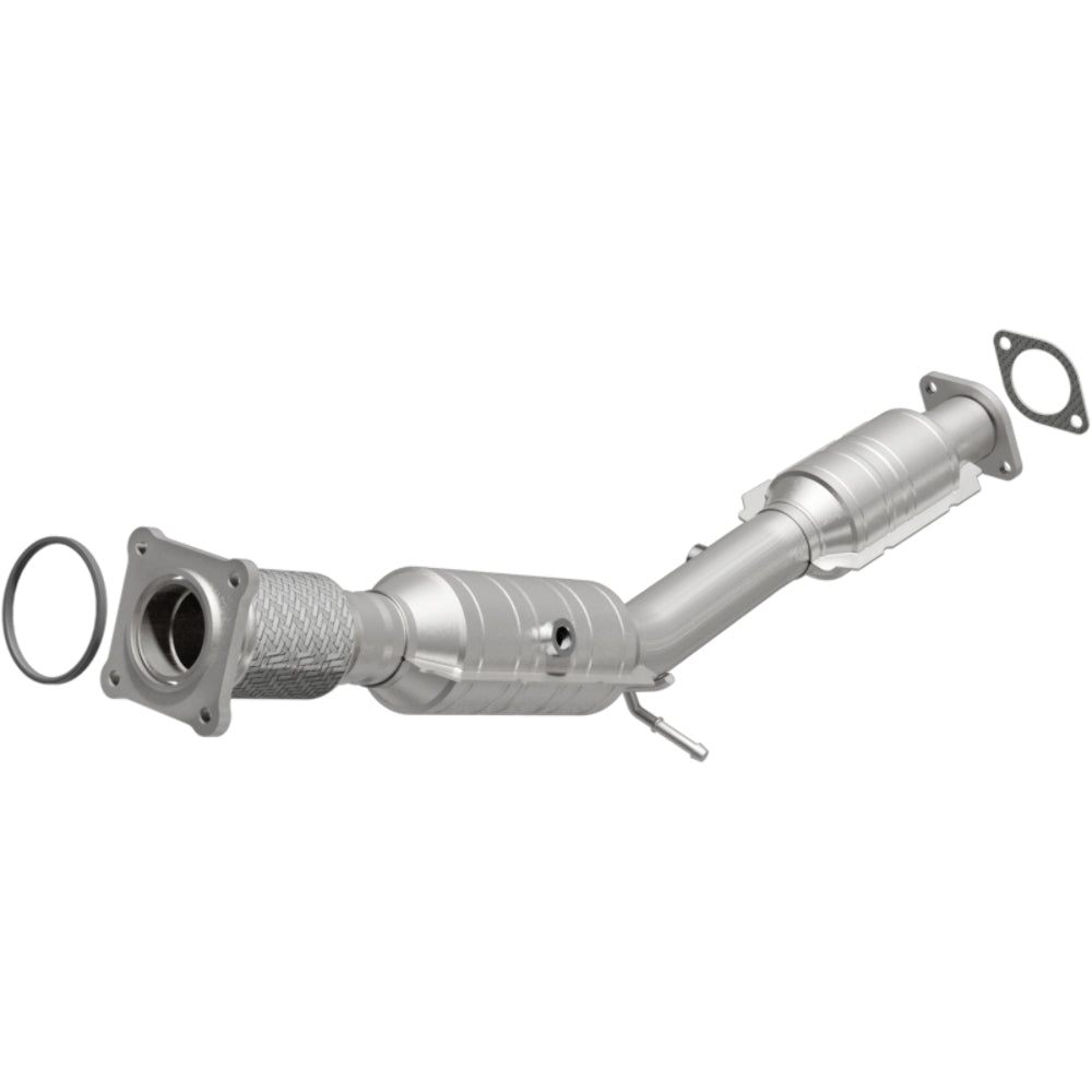 MagnaFlow direct-fit catalytic converter fits 2004-2010 Volvo S40 and 2005-2010 Volvo V50. Avoid potential exhaust leaks by using the included gaskets to get a proper seal and 2005