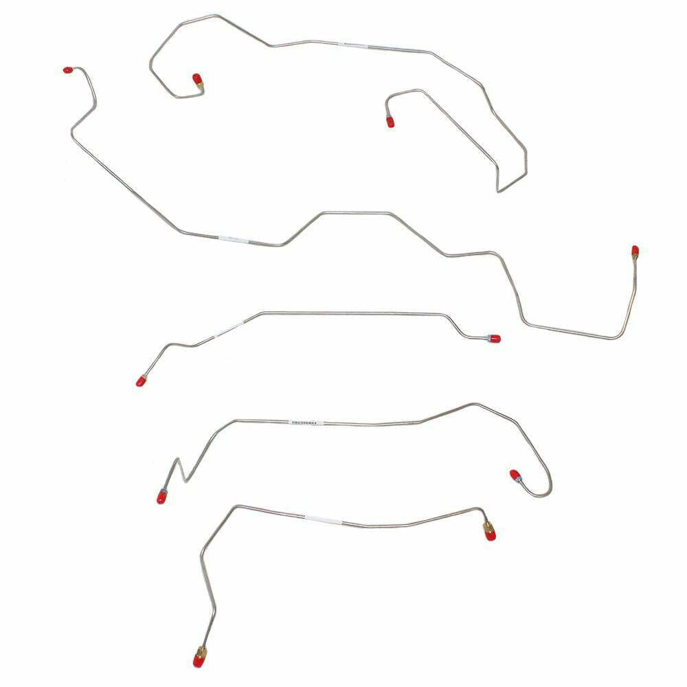 t 05-10 Chevrolet Cobalt Brake Line & Hose Kit No ABS Fine Lines