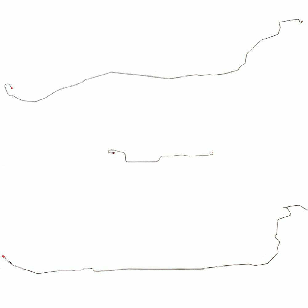 t 05-10 Chevrolet Cobalt Brake Line & Hose Kit No ABS Fine Lines