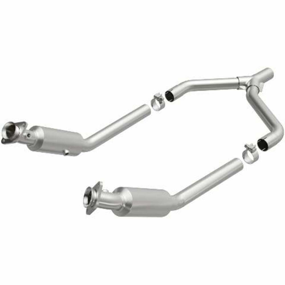 MagnaFlow direct-fit catalytic converter for 2005-2010 Ford Mustang 4.0L stainless steel Federal EPA compliant OBDII 23012