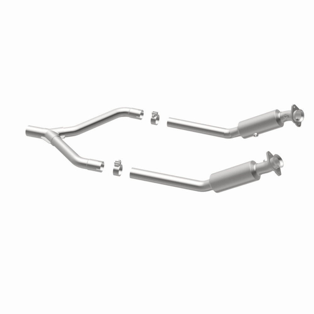 MagnaFlow direct-fit catalytic converter for 2005-2010 Ford Mustang 4.0L stainless steel Federal EPA compliant OBDII 23012
