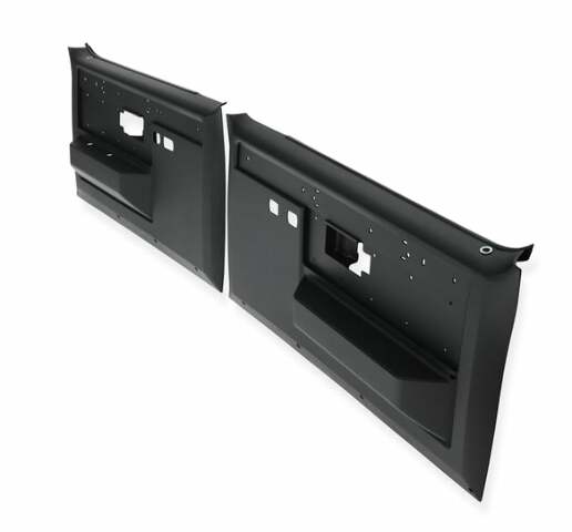 1981-1987 C/K Series Trucks-Power Locks/Windows; Door Panels-Black-05-280 for 1981-1987 Silverado