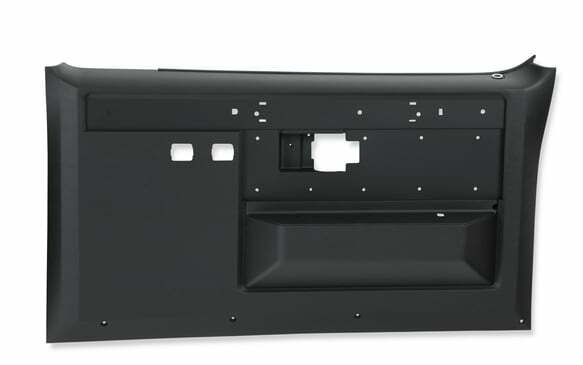 1981-1987 C/K Series Trucks-Power Locks/Windows; Door Panels-Black-05-280 for 1981-1987 Silverado