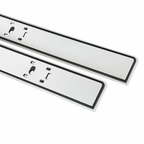 81-91 C/K Series-W/ Hole; Front Door Panel Trim Set; -05-282 for C10 aluminum