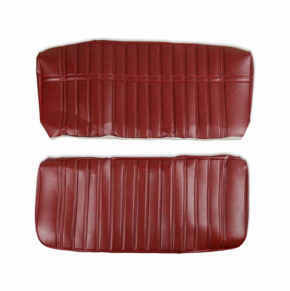 73-80 C/K Series Standard Cab Pickup Seat Upholstery-Vinyl-Maroon 05-286