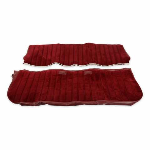 81-87 C/K Series Pickup Seat Upholstery Kit-Full Pleat-Maroon 05-296