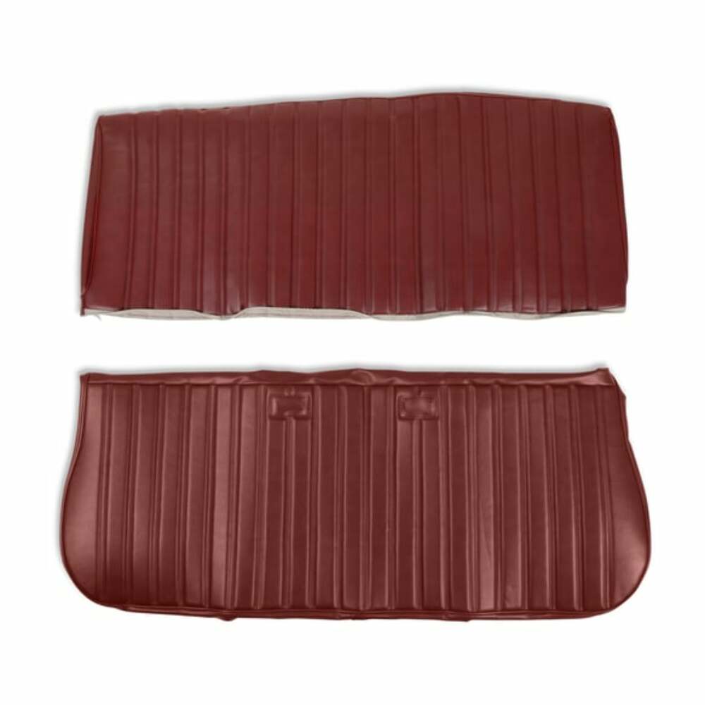 81-87 C/K Series Pickup Seat Upholstery Kit-Full Pleat Vinyl-Maroon 05-301