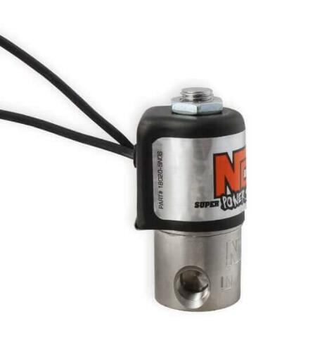 NOS 05001BNOS powershot nitrous system kit Holley 4150 square bore and Edelbrock -4AN 10 lb black wet plate single stage