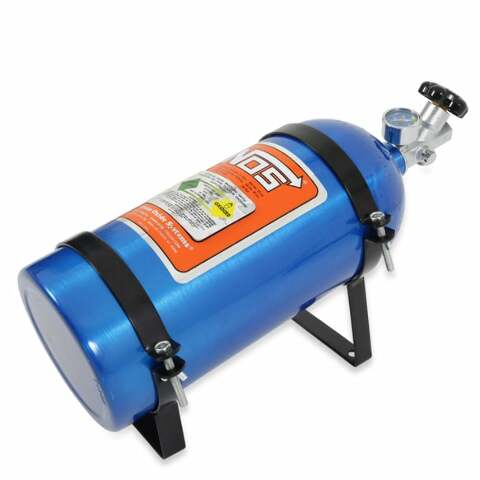 NOS nitrous oxide systems () super powershot 100,125,150 hp -4AN 10 lb blue wet plate solenoid 05101NOS