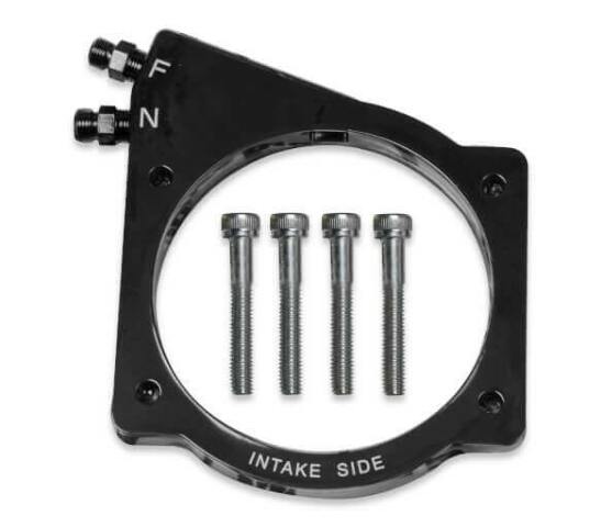 NOS plate wet nitrous system - GM - 05173BNOS -6AN 10 lb black EFI 2493
