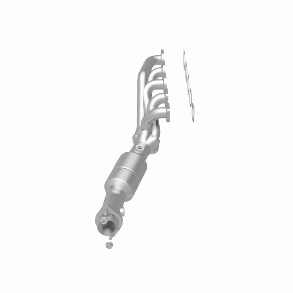 MagnaFlow direct-fit catalytic converter for 2006-2010 BMW M5 5.0L passenger side stainless steel CARB compliant OBDII 49804