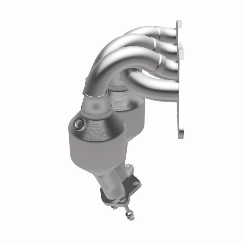 MagnaFlow direct-fit catalytic converter fits 2004-2012 Mitsubishi Galant and 2006-2012 Mitsubishi Eclipse. Hardware is included to eliminate the hassle of working with corroded fa