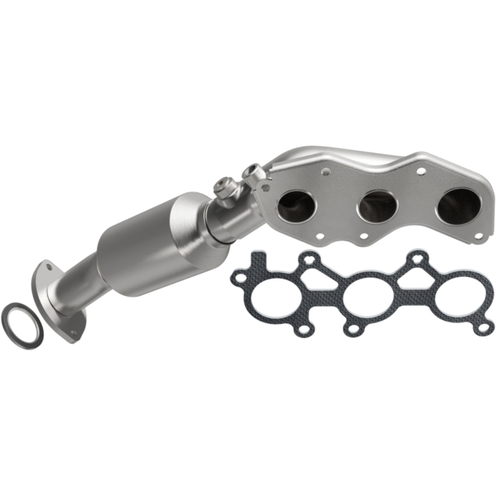 MagnaFlow direct-fit catalytic converter fits 2006-2009 Lexus IS250, 2007-2011 Lexus GS350, and more, this and 2006-2008 IS250/350 driver side mani driver side stainless steel CARB