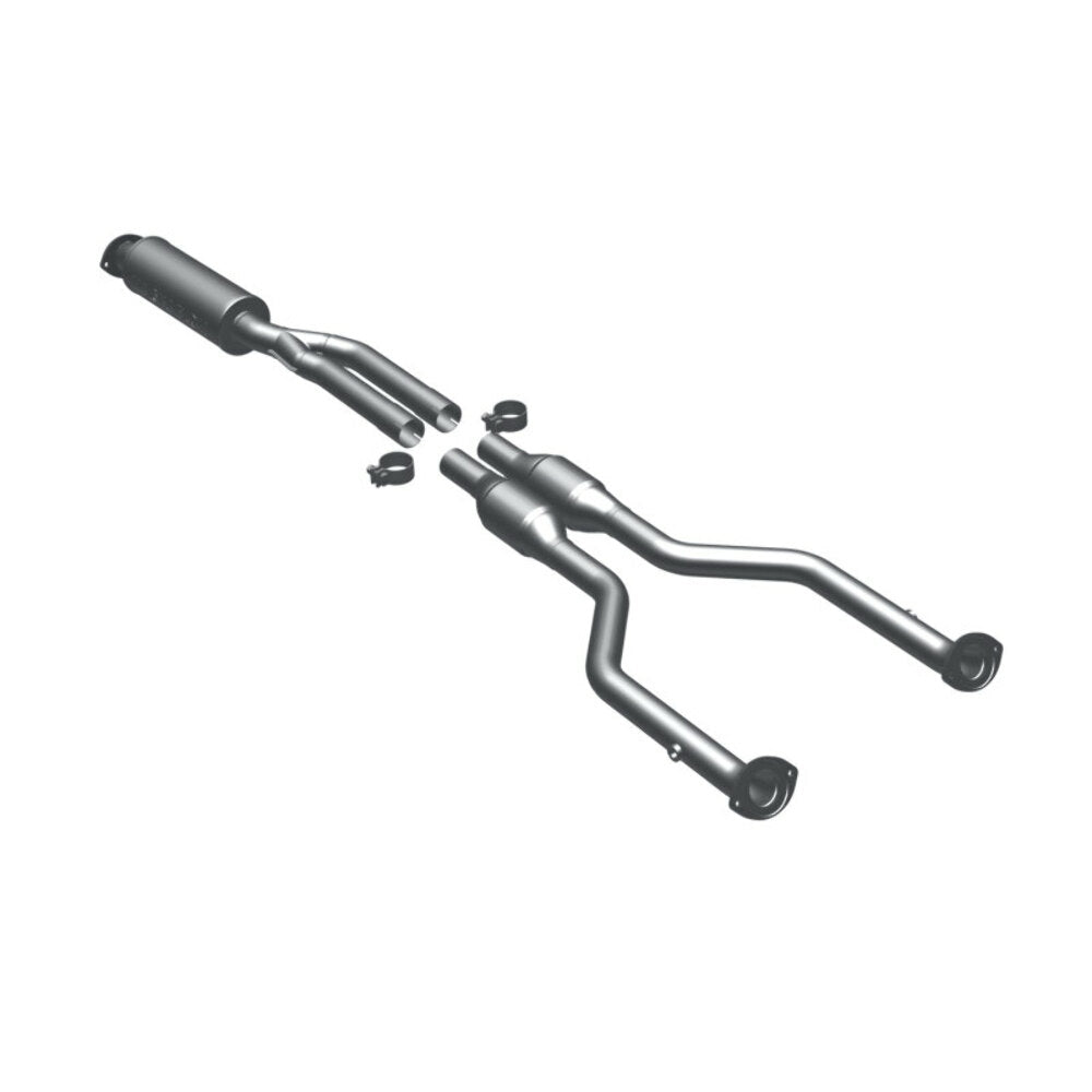 MagnaFlow direct-fit catalytic converter fits 2006-2013 Lexus IS250 2.5L and 2006-2013 Lexus IS350 3.5L driver side stainless steel Federal EPA compliant OBDII 23927