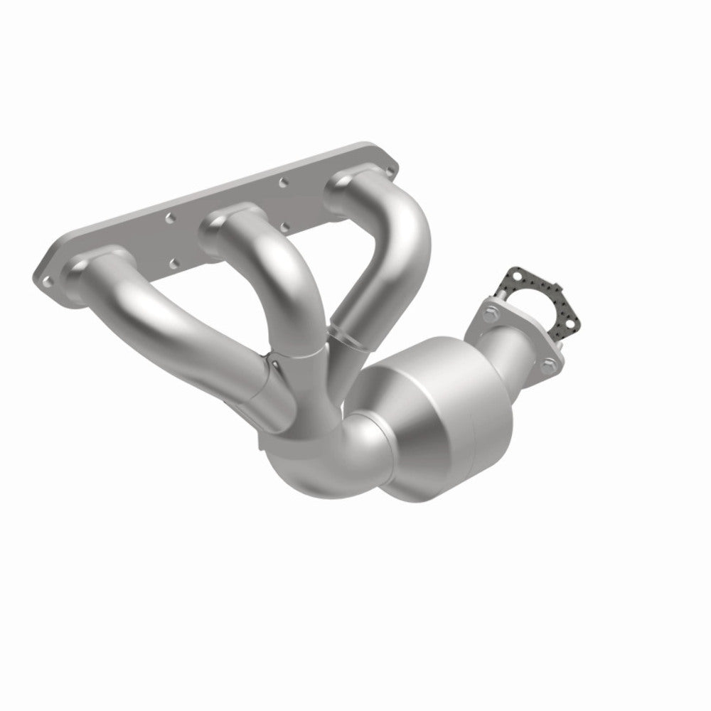 MagnaFlow direct-fit catalytic converter fits 2006-2009 Porsche Cayman passenger side passenger side stainless steel CARB compliant 49931
