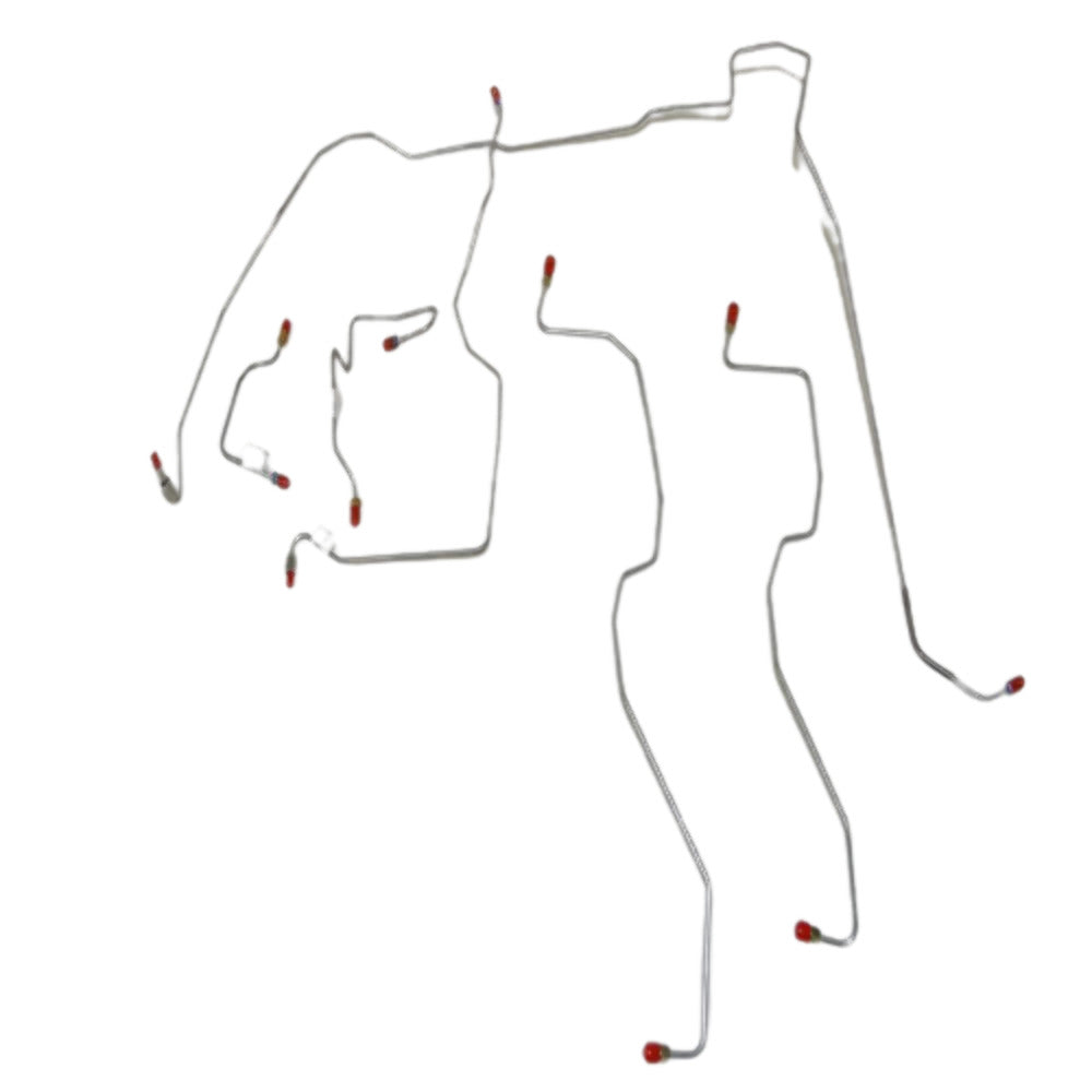 Front Brake Line Kit for 2006-2010 Ford Explorer steel