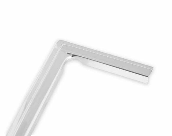 1983-1987 C/K Series Trucks; C/K Grille Molding - Rh 06-112 aluminum