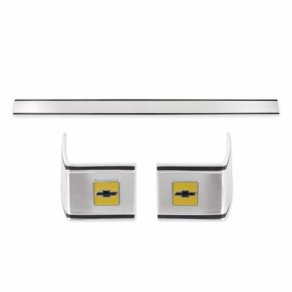 1978-1980 Chevrolet C10; C/K Rear Cab Molding - 3Pcs 06-148 aluminum